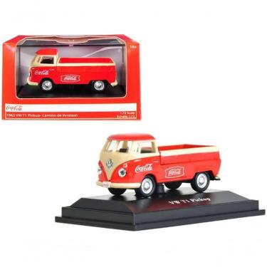 Imagem de Coca-cola 1962 Volkswagen T1 Pickup - 1:72 Diecast Model