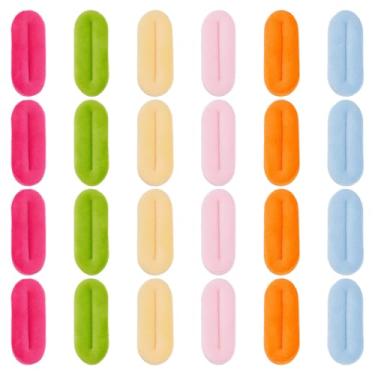 Imagem de FREEBLOSS 24Pcs Cartoon Velvet Fake Tongue Furry Animal Mask Gear Furry Suit Accessories Costume Accessory Sets for Furries Cosplay, Props, Fursuits, Craft Making