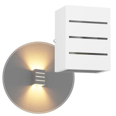 Imagem de Arandela Externa LED E27 Friso Frontal Parede MF117 (Branco)