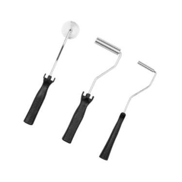 Imagem de IEUDNS 3pcs fibra de vidro laminado rolos de bolha Ferramenta de mão ferramenta de mão fácil de limpar a ferramenta de ferramentas de pintura limpa Conjunto