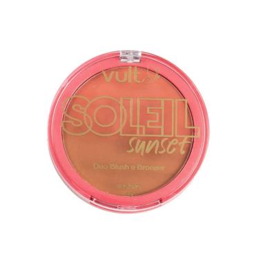 Imagem de Po Compacto Vult Soleil Sunset Duo Blush E Bronzer Vegano 6G