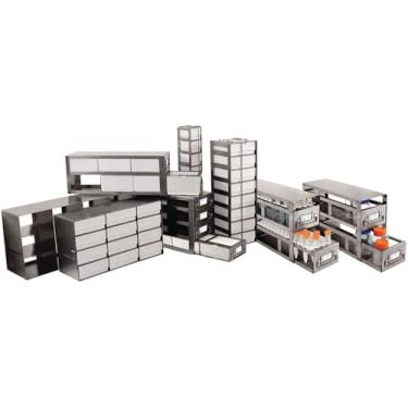 Imagem de Argos Technologies RF34375A Rack vertical para freezer para caixa de 9,5 cm, caixa de 3 x 4/12, 40 cm de comprimento, 40 cm de altura, 14 cm de largura