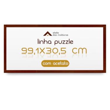 Imagem de Moldura para Quebra Cabeça Game Office Puzzle 1500 Peças 30,5x99,1 com Acetato (Chão de Barro)