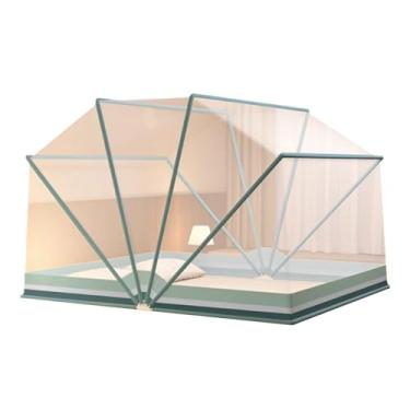 Imagem de Tenda de Mosquiteiro Dobrável de Poliéster Rede Mosquiteira Respirável Rede Mosquiteira Leve