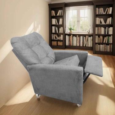 Imagem de Poltrona Reclinável Sabrina Conforto e Estilo para Todos os Ambientes 