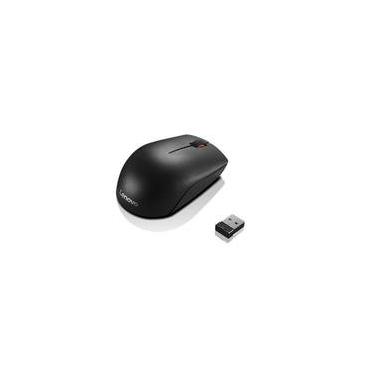 Imagem de Mouse Sem fio Lenovo 300, Wireless, Ambidestro, Preto - GX30K79401