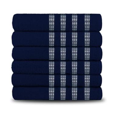 Imagem de Kit 10 Toalhas de Banho Para Petshop - Banho e Tosa - Cachorro e Gato 100% Algodão (Azul,10)