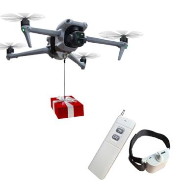 Imagem de Cosaita Dispositivo de liberação universal de drone airdrop clipe de carga útil isca de peixe airdropper para DJI Mavic Mini5 Pro/Mini4 Pro/Mini3/Mini2/Air2S/Air3/Mavic2/Mavic3/Mavic4/Spark/Mavic