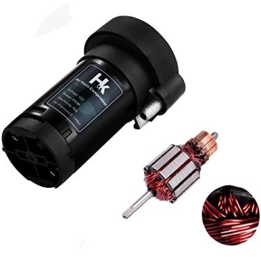 Imagem de HK Kit de compressor de ar de 12 V para qualquer veículo, caminhões, barcos, carros, vans, buzina – Preto