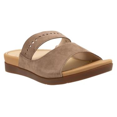 Imagem de REVITALIGN Sandália feminina Corpus Slide, Fóssil, 5.5 Wide
