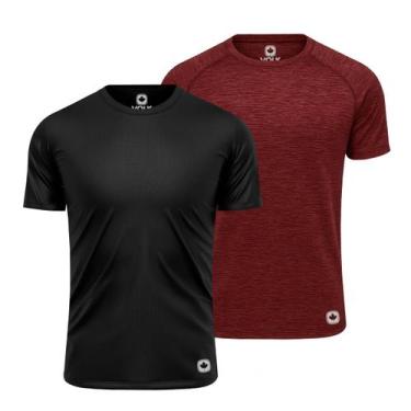 Imagem de Kit 2 Camisas Térmicas Segunda Pele Dryfit Proteção UV Solar - Volk, P