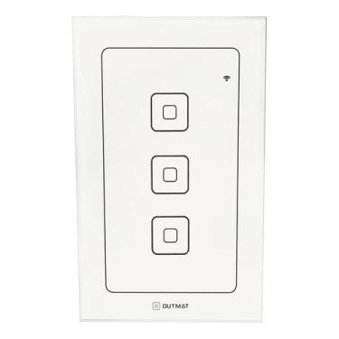 Imagem de Interruptor Inteligente Touch 3 Teclas Wi-Fi - Alexa - Outmat