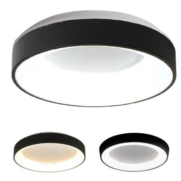 Imagem de Luminaria Plafon 3 em 1 LED Iluminaçao Quarto Sala de Estar Recepçao Comercial Residencial Moderno Decoraçao Ambiente Elegante