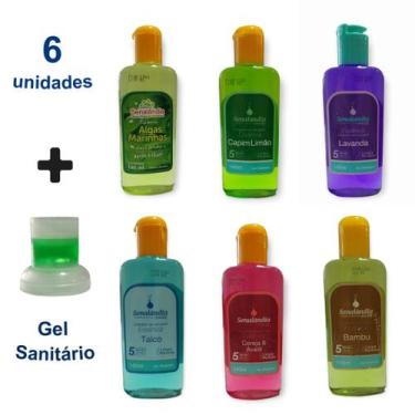 Imagem de 6 Essência Cheirosa da Senalândia 140ml Lavanda Talco Cereja Avelã Bam