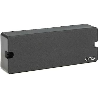 Imagem de EMG Captador de guitarra P-Bass de cerâmica ativa 40DC com 5 cordas, preto