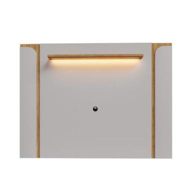 Imagem de Painel TV 75 Pol Maresias com Led Off White Cinamomo Bechara - Móveis 
