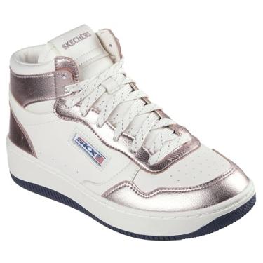 Imagem de Skechers Tênis feminino Sport Court 2.0-Soft Beam, Natural/rosa, 37