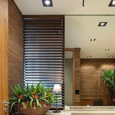 Imagem de Kit 2 Spot Recuado Embutir Par20 Quadrado com Lâmpada Led 6,5w - CTB /