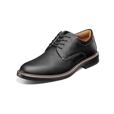 Imagem de Florsheim Neufeld Sapato Oxford masculino de bico liso, Preto Multi, 46