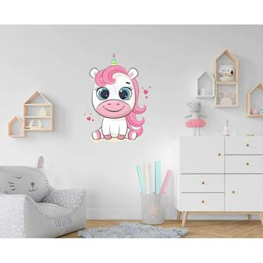 Imagem de Adesivo De Parede Unicórnio Mod02 - Lojinha Da Luc Adesivos