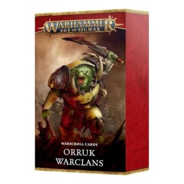 Imagem de Warhammer Orruk Warclans Warscroll Cards (2025) Age of Sigmar