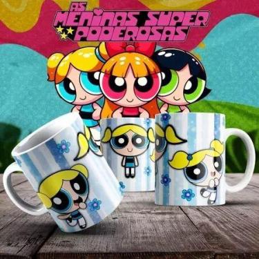 Imagem de CANECA PERSONALIZADA MENINAS SUPER PODEROSAS XICARA CERAMICA PORCELANA