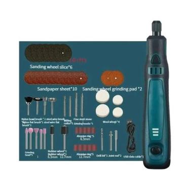 Imagem de Mini Furadeira Elétrica Multifuncional Portátil Com Carregamento, Poli