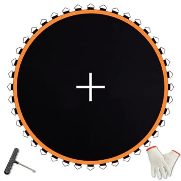 Imagem de Tapete de substituição para trampolim JumpTastic, serve para moldura de trampolim de mola de 16,5 cm