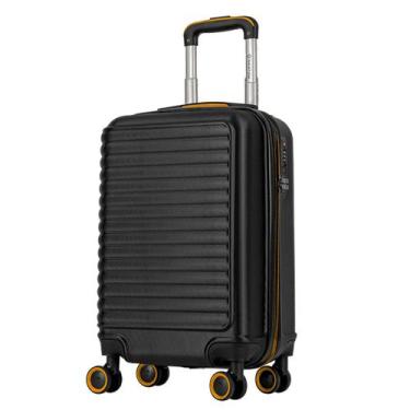 Imagem de Mala Bordo 10 kg Viagem Racer Abs Rodas 360º Tsa Sestini, Preto