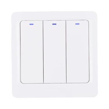 Imagem de Interruptor De Luz Inteligente Zigbee Tuya Fio Neutro Opcional App Con