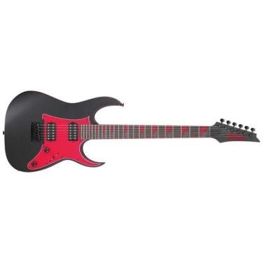 Imagem de Guitarra 6C RG GIO Black Flat Ibanez RG Series GRG131DX-BKF F035