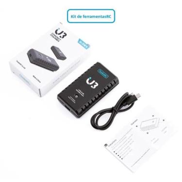 Imagem de 2-3S 4-8S USB-C LiPo NiMh Carregador De Bateria 2A 25W Porta De Equilí