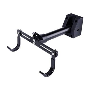 Imagem de UGPLM Suporte de parede para bicicleta, suporte interno para bicicleta, organizador reforçado, fácil de instalar, economiza espaço, gancho ajustável para