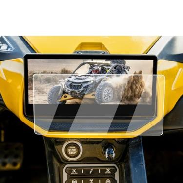Imagem de Protetor de tela para 2024-2025 Can-Am Maverick R/2025 Can Am Outlander Max Limited 1000R/2023-2026 Ski-Doo Tela sensível ao toque de 10,25 polegadas - Vidro temperado 9H HD 2024-2025 Acessórios