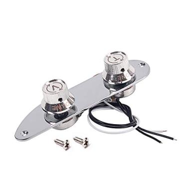 Imagem de RuiJOTWAT Placa de controle cromada para baixo Fender 51 P