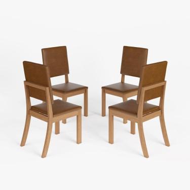 Imagem de Cadeira Sala de Jantar Milla Plus 4 Unidades Nature/Corano Caramelo - Henn