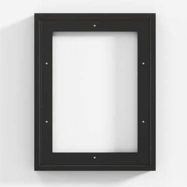 Imagem de Moldura de tela 22 x 30 cm para pintura em tela, moldura flutuante para tela de 3,15 cm de profundidade, moldura flutuante para painel de artista, pintura a óleo, decoração de parede, imagem vertical