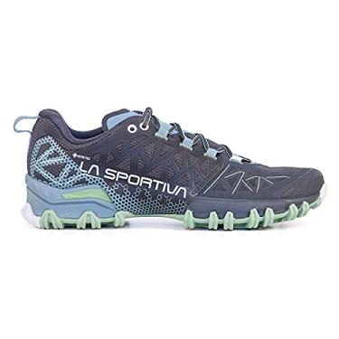 Imagem de La Sportiva Women's Bushido II GTX Trail Running Shoes, Carbon/Mist, 39.5