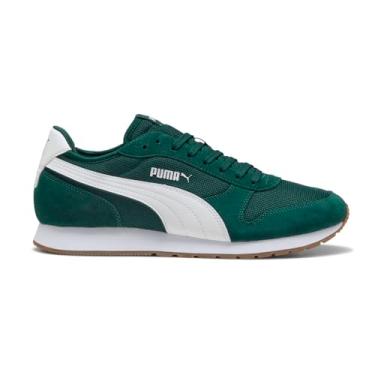 Imagem de PUMA St Miler Tênis masculino casual com cadarço - Verde, Verde, 44