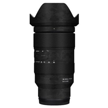 Imagem de 35 150 Película protetora para lente de câmera película protetora adesivo anti-arranhões adequado para Tamron 35-150 mm F2-2.8 adequado para Nikon Mount (Knight Black)
