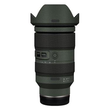 Imagem de 35 150 Película protetora para lente de câmera película protetora adesivo anti-arranhões adequado para Tamron 35-150 mm F2-2.8 adequado para Nikon Mount (couro verde)