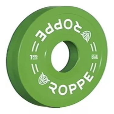 Imagem de Anilha Olímpica Roppe Fracionada Competição 1kg-Unissex