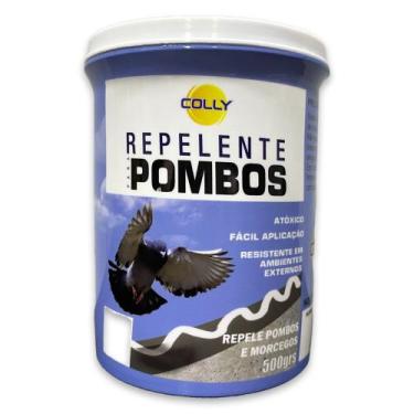 Imagem de Repelente Gel Antepombo 500g  Inibe Pouso de Pombos e Morcegos  Uso Ex