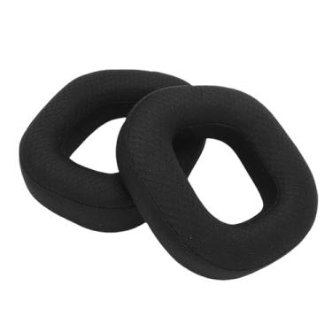 Imagem de EBTOOLS Almofadas De Substituição Para Fones De Ouvido Hs80 Rgb, Almofadas Para Fones De Ouvido, Tecido De Malha Respirável, Espuma Viscoelástica, Alta Elasticidade, Redução Ruído