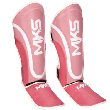 Imagem de Caneleira Muay Thai Kickboxing Prospect MKS Combat - Escolha o seu Modelo (ROSA, M)