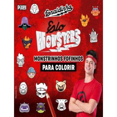 Imagem de Livro - Elo Monsters - Monstrinhos Fofinhos Para Colorir - PIXEL MEDIA