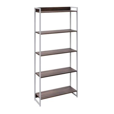 Imagem de Estante Dynamica 80x30x187cm C/05 Prateleiras Nogal / Nogal /