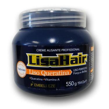 Imagem de Alisante lisa hair liso queratina - 550gr - Embeleze
