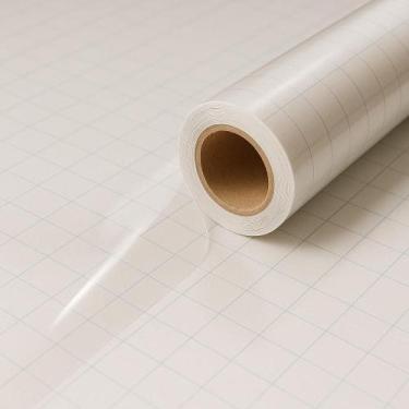 Imagem de Papel Adesivo Transparente Plastico Rolo C/25 Metros - Dac