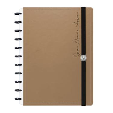 Imagem de Caderno de Disco Inteligente Personalizado Iscool G Solid Metallic Bronze